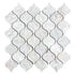 Oriental White Arabesque Mosaic Tile